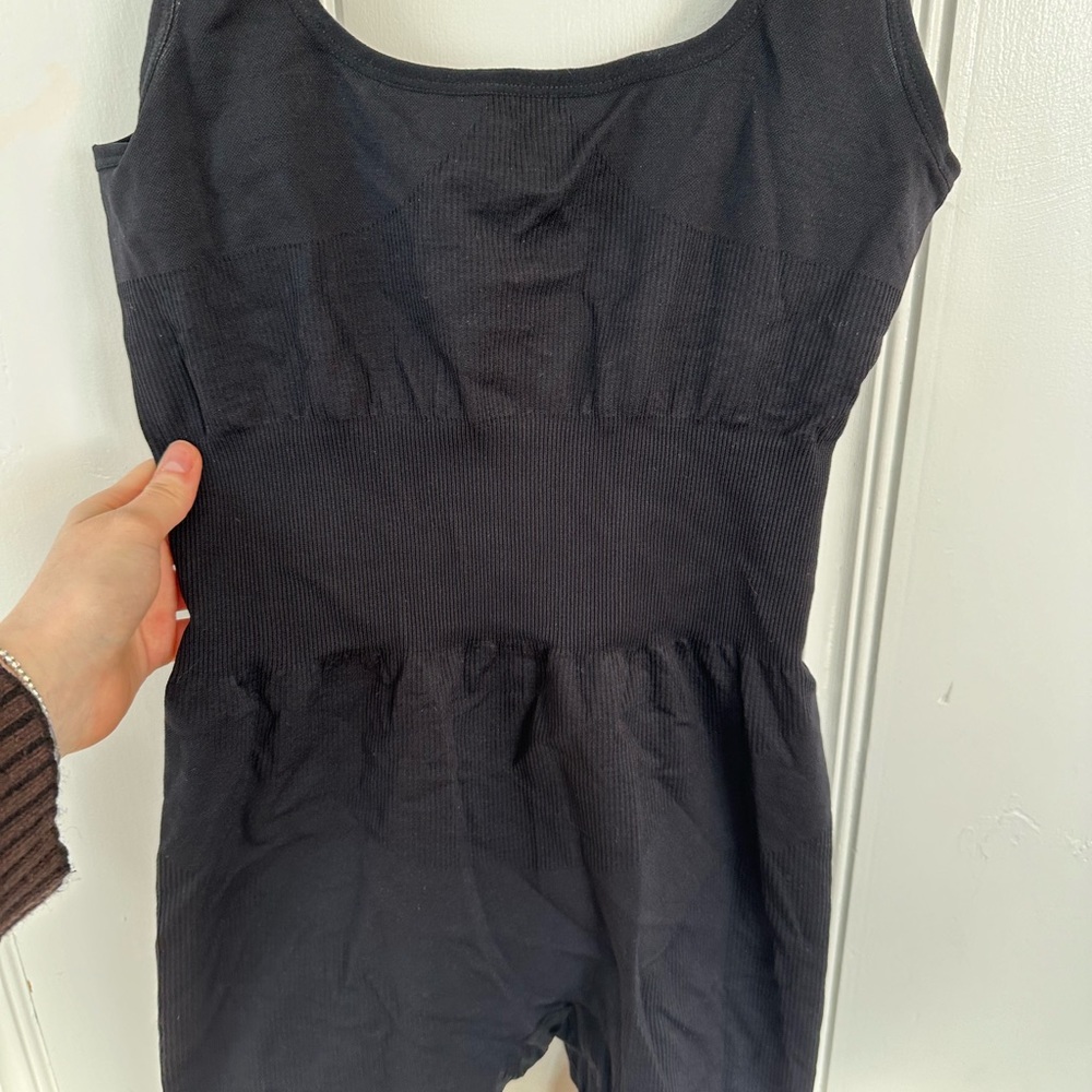WeWoreWhat Romper PLUS 1 brown top - Picture 3 of 9